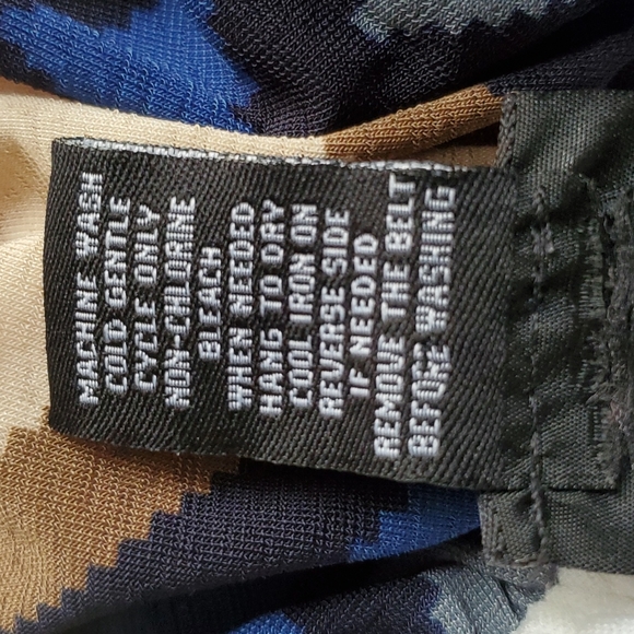 RUE21 Strapless X-Long Maxi Dress-Geometric Design-Lined Bodice-Slip-on-EUC-Sz M - Picture 6 of 10